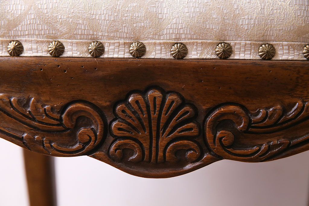 中古　DREXEL HERITAGE(ドレクセルヘリテイジ)　old continent(オールドコンチネント)　サイドチェア(ダイニングチェア、イス)(定価約28万円)