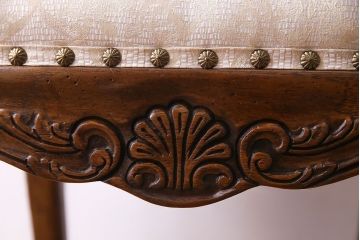 中古　DREXEL HERITAGE(ドレクセルヘリテイジ)　old continent(オールドコンチネント)　サイドチェア(ダイニングチェア、イス)(定価約28万円)