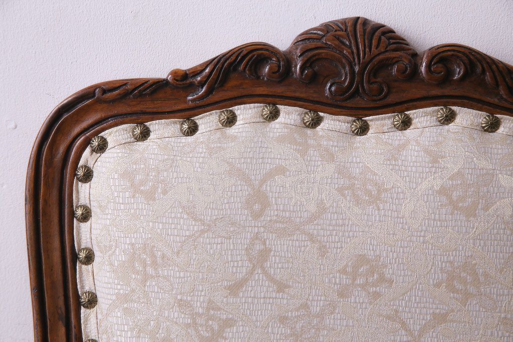 【I様ご成約分】中古　DREXEL HERITAGE(ドレクセルヘリテイジ)　old continent(オールドコンチネント)　高級感漂うダイニングチェア(サイドチェア、イス)(定価約28万円)(1)