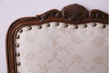 【I様ご成約分】中古　DREXEL HERITAGE(ドレクセルヘリテイジ)　old continent(オールドコンチネント)　高級感漂うダイニングチェア(サイドチェア、イス)(定価約28万円)(1)