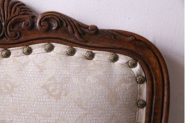 【I様ご成約分】中古　DREXEL HERITAGE(ドレクセルヘリテイジ)　old continent(オールドコンチネント)　高級感漂うダイニングチェア(サイドチェア、イス)(定価約28万円)(1)