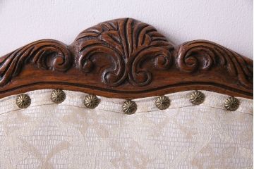 【I様ご成約分】中古　DREXEL HERITAGE(ドレクセルヘリテイジ)　old continent(オールドコンチネント)　高級感漂うダイニングチェア(サイドチェア、イス)(定価約28万円)(1)