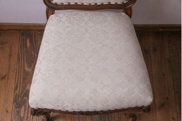 【I様ご成約分】中古　DREXEL HERITAGE(ドレクセルヘリテイジ)　old continent(オールドコンチネント)　高級感漂うダイニングチェア(サイドチェア、イス)(定価約28万円)(1)