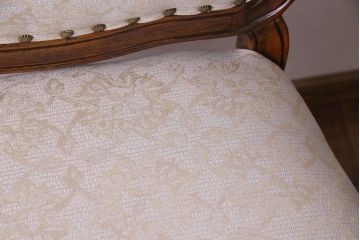 【I様ご成約分】中古　DREXEL HERITAGE(ドレクセルヘリテイジ)　old continent(オールドコンチネント)　高級感漂うダイニングチェア(サイドチェア、イス)(定価約28万円)(1)