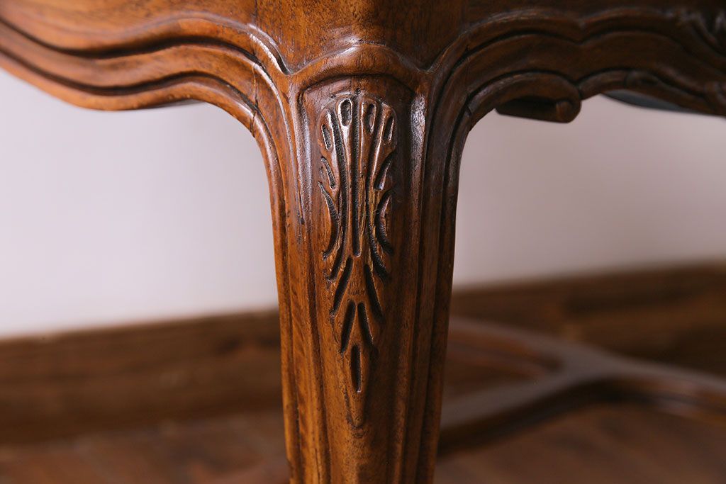 【I様ご成約分】中古　DREXEL HERITAGE(ドレクセルヘリテイジ)　old continent(オールドコンチネント)　高級感漂うダイニングチェア(サイドチェア、イス)(定価約28万円)(1)