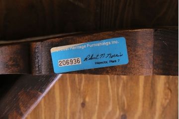 【I様ご成約分】中古　DREXEL HERITAGE(ドレクセルヘリテイジ)　old continent(オールドコンチネント)　高級感漂うダイニングチェア(サイドチェア、イス)(定価約28万円)(1)