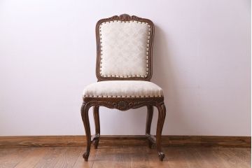 中古　DREXEL HERITAGE(ドレクセルヘリテイジ)　old continent(オールドコンチネント)　高級感漂うダイニングチェア(サイドチェア、イス)(定価約28万円)(2)