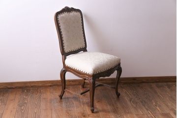 中古　DREXEL HERITAGE(ドレクセルヘリテイジ)　old continent(オールドコンチネント)　高級感漂うダイニングチェア(サイドチェア、イス)(定価約28万円)(2)