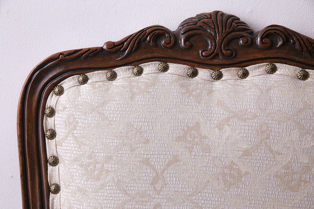 中古　DREXEL HERITAGE(ドレクセルヘリテイジ)　old continent(オールドコンチネント)　高級感漂うダイニングチェア(サイドチェア、イス)(定価約28万円)(2)