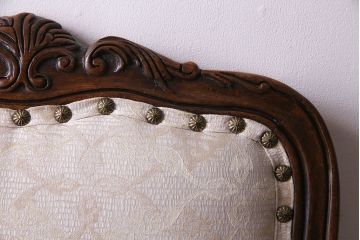 中古　DREXEL HERITAGE(ドレクセルヘリテイジ)　old continent(オールドコンチネント)　高級感漂うダイニングチェア(サイドチェア、イス)(定価約28万円)(2)