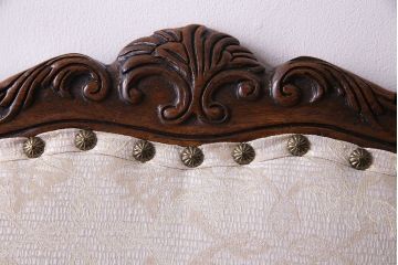 中古　DREXEL HERITAGE(ドレクセルヘリテイジ)　old continent(オールドコンチネント)　高級感漂うダイニングチェア(サイドチェア、イス)(定価約28万円)(2)