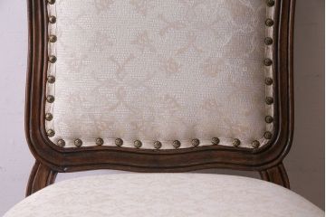 中古　DREXEL HERITAGE(ドレクセルヘリテイジ)　old continent(オールドコンチネント)　高級感漂うダイニングチェア(サイドチェア、イス)(定価約28万円)(2)