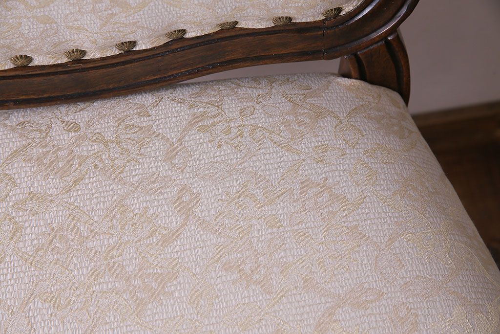 中古　DREXEL HERITAGE(ドレクセルヘリテイジ)　old continent(オールドコンチネント)　高級感漂うダイニングチェア(サイドチェア、イス)(定価約28万円)(2)