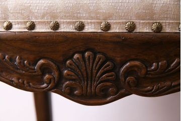 中古　DREXEL HERITAGE(ドレクセルヘリテイジ)　old continent(オールドコンチネント)　高級感漂うダイニングチェア(サイドチェア、イス)(定価約28万円)(2)