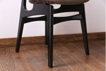 ヴィンテージ家具　G-PLAN　北欧ビンテージ　BB(Black&Brass)シリーズ　バタフライチェア(ダイニングチェア)(1)