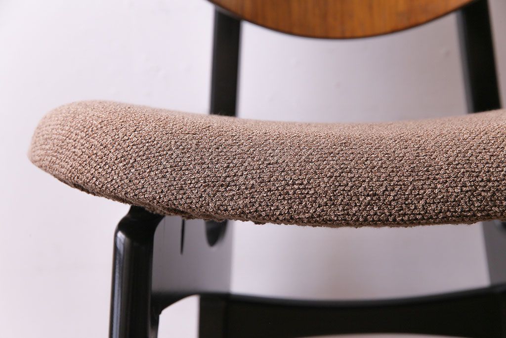 ヴィンテージ家具　G-PLAN　北欧ビンテージ　BB(Black&Brass)シリーズ　バタフライチェア(ダイニングチェア)(2)