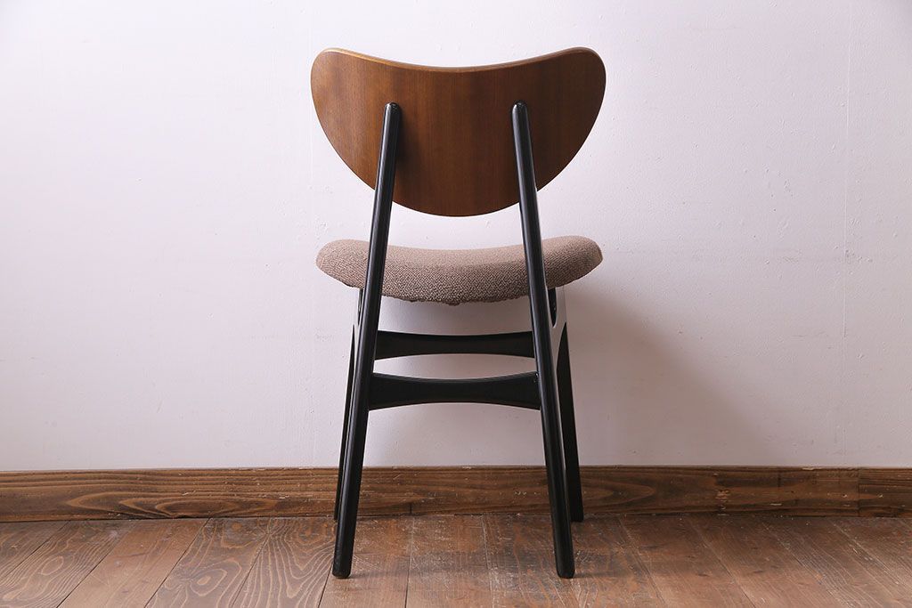 ヴィンテージ家具　G-PLAN　北欧ビンテージ　BB(Black&Brass)シリーズ　バタフライチェア(ダイニングチェア)(2)