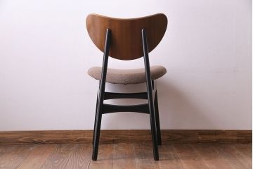 ヴィンテージ家具　G-PLAN　北欧ビンテージ　BB(Black&Brass)シリーズ　バタフライチェア(ダイニングチェア)(2)
