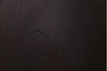 和製アンティーク　総ケヤキ一枚板　取っ手がアクセントの板戸(窓、建具)2枚セット