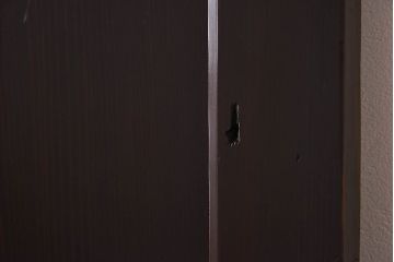 和製アンティーク　燻された風合いが魅力の帯戸(板戸、建具)4枚セット