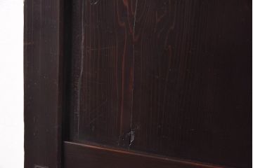 和製アンティーク　燻された風合いが魅力の帯戸(板戸、建具)4枚セット