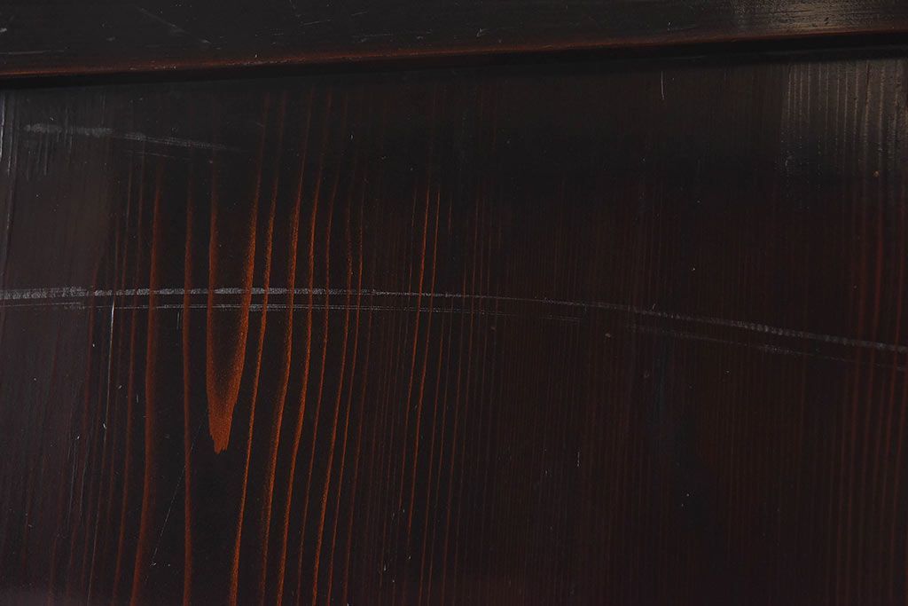 和製アンティーク　燻された風合いが魅力の帯戸(板戸、建具)4枚セット