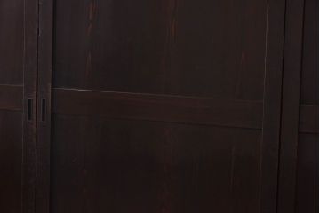 和製アンティーク　燻された風合いが魅力の帯戸(板戸、建具)4枚セット