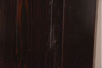 和製アンティーク　燻された風合いが魅力の帯戸(板戸、建具)4枚セット