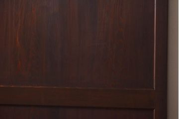 和製アンティーク　味わいのある風合いと燻された色合いが魅力の帯戸(板戸、建具)2枚セット