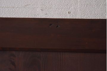 和製アンティーク　味わいのある風合いと燻された色合いが魅力の帯戸(板戸、建具)2枚セット