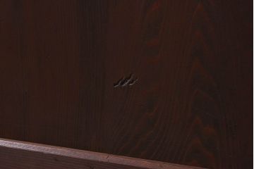 和製アンティーク　味わいのある風合いと燻された色合いが魅力の帯戸(板戸、建具)2枚セット