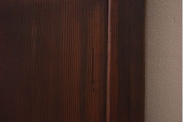 和製アンティーク　味わいのある風合いと燻された色合いが魅力の帯戸(板戸、建具)2枚セット