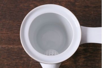 昭和中期　日本陶器・ノリタケ(則武)小花柄の急須・湯飲み5客セット