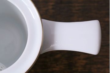 昭和中期　日本陶器・ノリタケ(則武)小花柄の急須・湯飲み5客セット