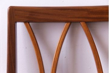 ヴィンテージ家具　北欧ビンテージ　G-PLAN(ジープラン)　洗練されたX-back(エックスバック)が魅力のダイニングチェア(椅子、ワークチェア)(1)