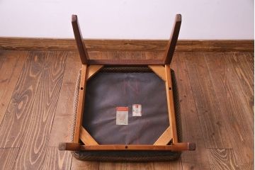 ヴィンテージ家具　北欧ビンテージ　G-PLAN(ジープラン)　洗練されたX-back(エックスバック)が魅力のダイニングチェア(椅子、ワークチェア)(2)