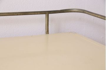 ペイント家具　シャビーでレトロなデンタルキャビネット(収納棚)