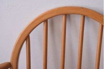 イギリス家具　ERCOL(アーコール) ローバック　ウィンザーアームチェア(ダイニングチェア)