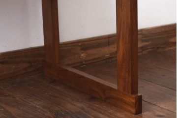 北欧テイスト家具　チーク材　シンプルなビンテージチェア(ダイニングチェア、イス、椅子)(1)(R-030326)