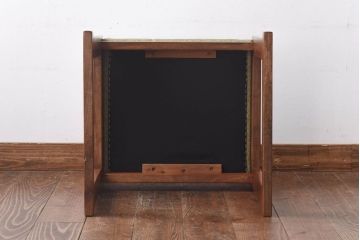 北欧テイスト家具　チーク材　シンプルなビンテージチェア(ダイニングチェア、イス、椅子)(1)(R-030326)