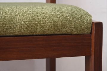 ヴィンテージ家具　イギリスビンテージ　チーク材　北欧テイストなダイニングチェア(イス、椅子)(2)(R-030327)