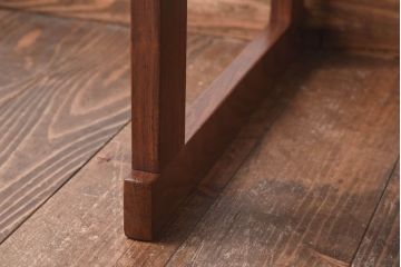 ヴィンテージ家具　イギリスビンテージ　チーク材　北欧テイストなダイニングチェア(イス、椅子)(2)(R-030327)