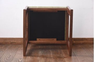 ヴィンテージ家具　イギリスビンテージ　チーク材　北欧テイストなダイニングチェア(イス、椅子)(2)(R-030327)