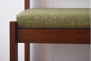 ヴィンテージ家具　イギリスビンテージ　チーク材　北欧テイストなダイニングチェア(イス、椅子)(3)(R-030328)