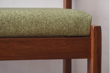 ヴィンテージ家具　イギリスビンテージ　チーク材　北欧テイストなダイニングチェア(イス、椅子)(3)(R-030328)