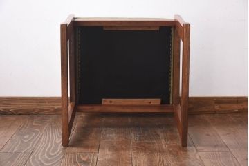 ヴィンテージ家具　イギリスビンテージ　チーク材　北欧テイストなダイニングチェア(イス、椅子)(3)(R-030328)
