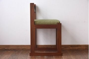 ヴィンテージ家具　イギリスビンテージ　チーク材　北欧テイストなダイニングチェア(イス、椅子)(3)(R-030328)