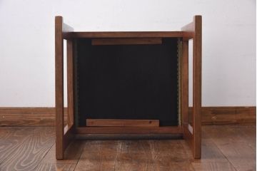 北欧テイスト家具　チーク材　シンプルなビンテージチェア(ダイニングチェア、イス)(2)(R-030333)