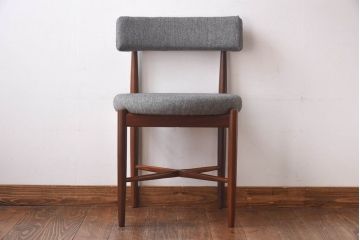 アンティーク家具　G-PLAN(ジープラン)　Fresco(フレスコ)　落ち着いた印象のサーキュラーチェア(ダイニングチェア、椅子)(2)(R-030335)