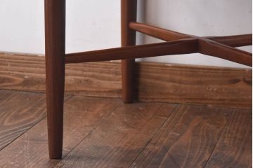 アンティーク家具　G-PLAN(ジープラン)　Fresco(フレスコ)　落ち着いた印象のサーキュラーチェア(ダイニングチェア、椅子)(2)(R-030335)